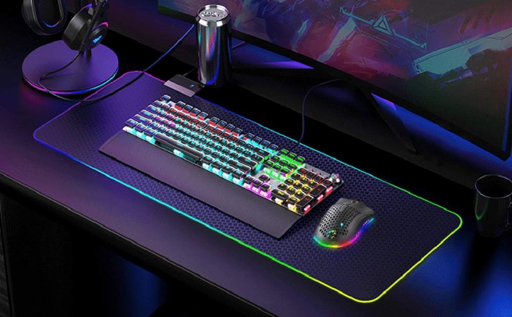 Wireless Mouse Gaming Rechargeable Optical Mouse Cordless 7
